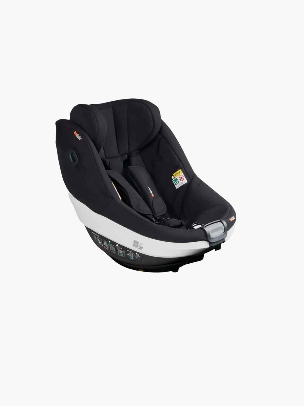 BeSafe Autostole 9-36 Kg-Beyond 360 Autostol inkl. Base, Fresh Black Cab