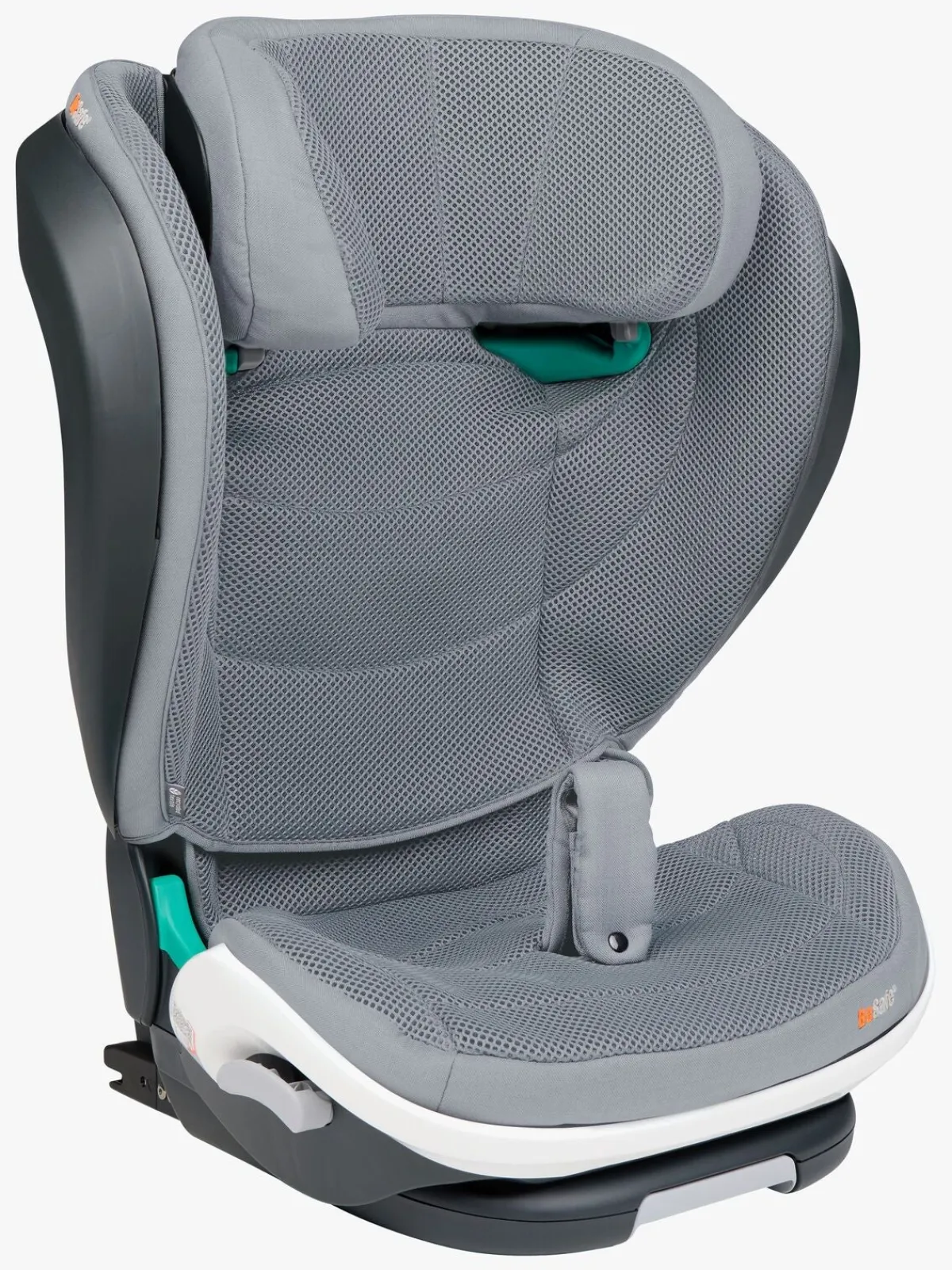 Autostole 15-36 Kg|BeSafe Flex FIX 2 Autostol, Peak Mesh Grå