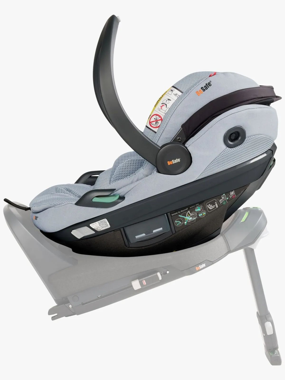 BeSafe Go Beyond 2 Autostol Baby, Peak Mesh
