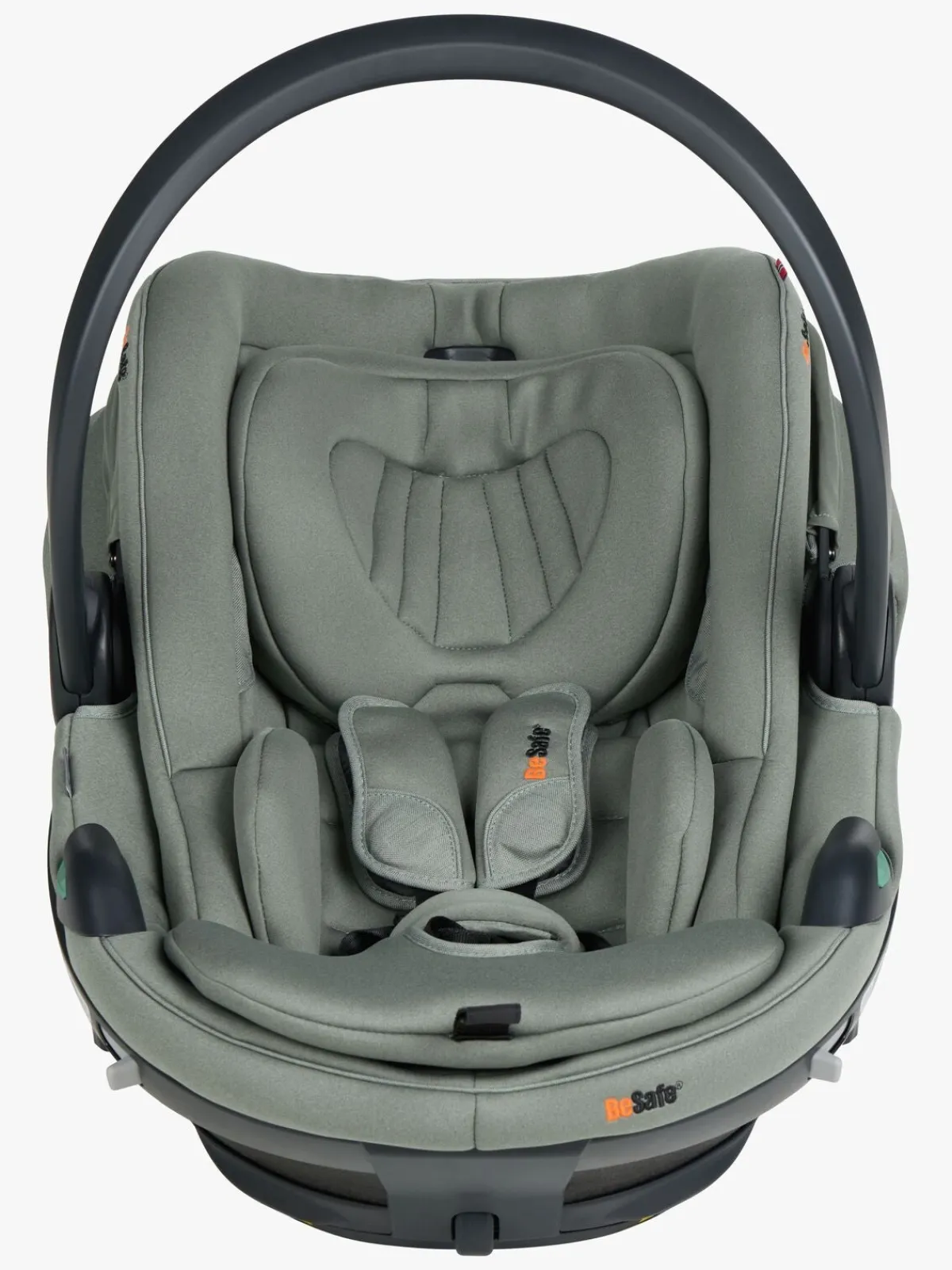 BeSafe Autostole 0-13 Kg-Go Beyond 2 Autostol Baby, Meadow Green Soft Breeze