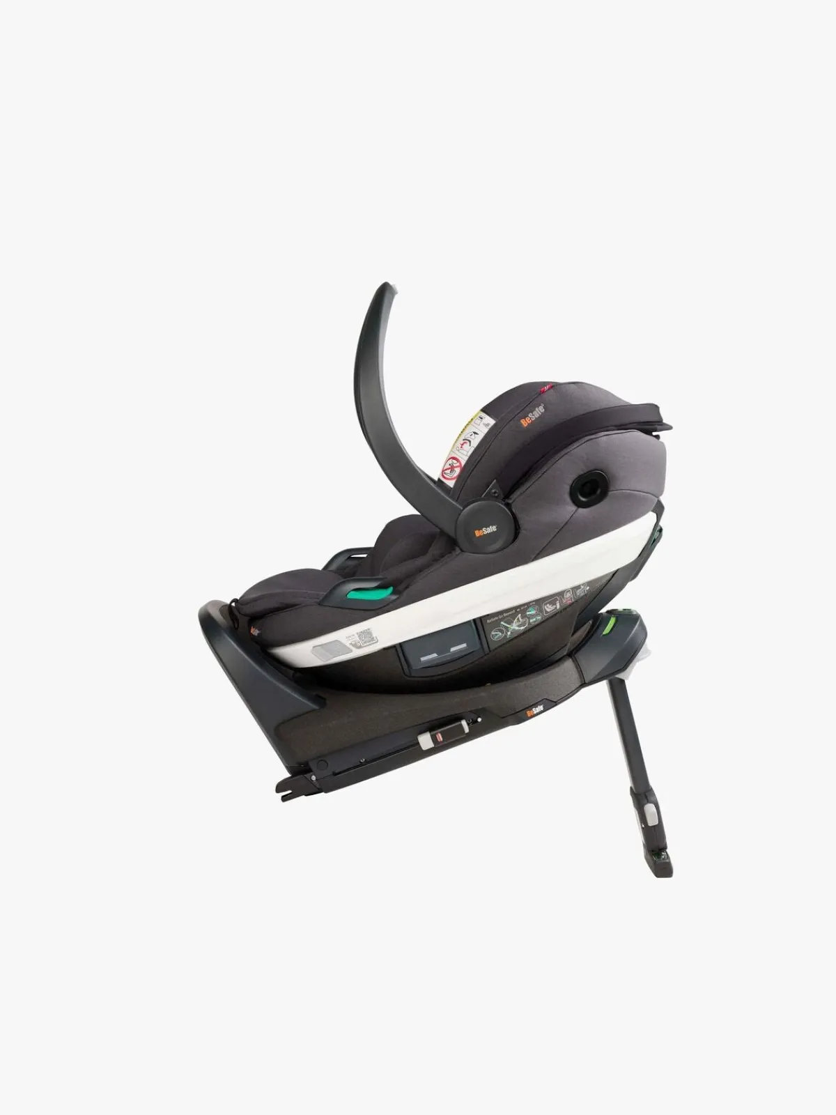 BeSafe Autostole 0-13 Kg-Go Beyond Autostol Baby, Dark Grey Mélange