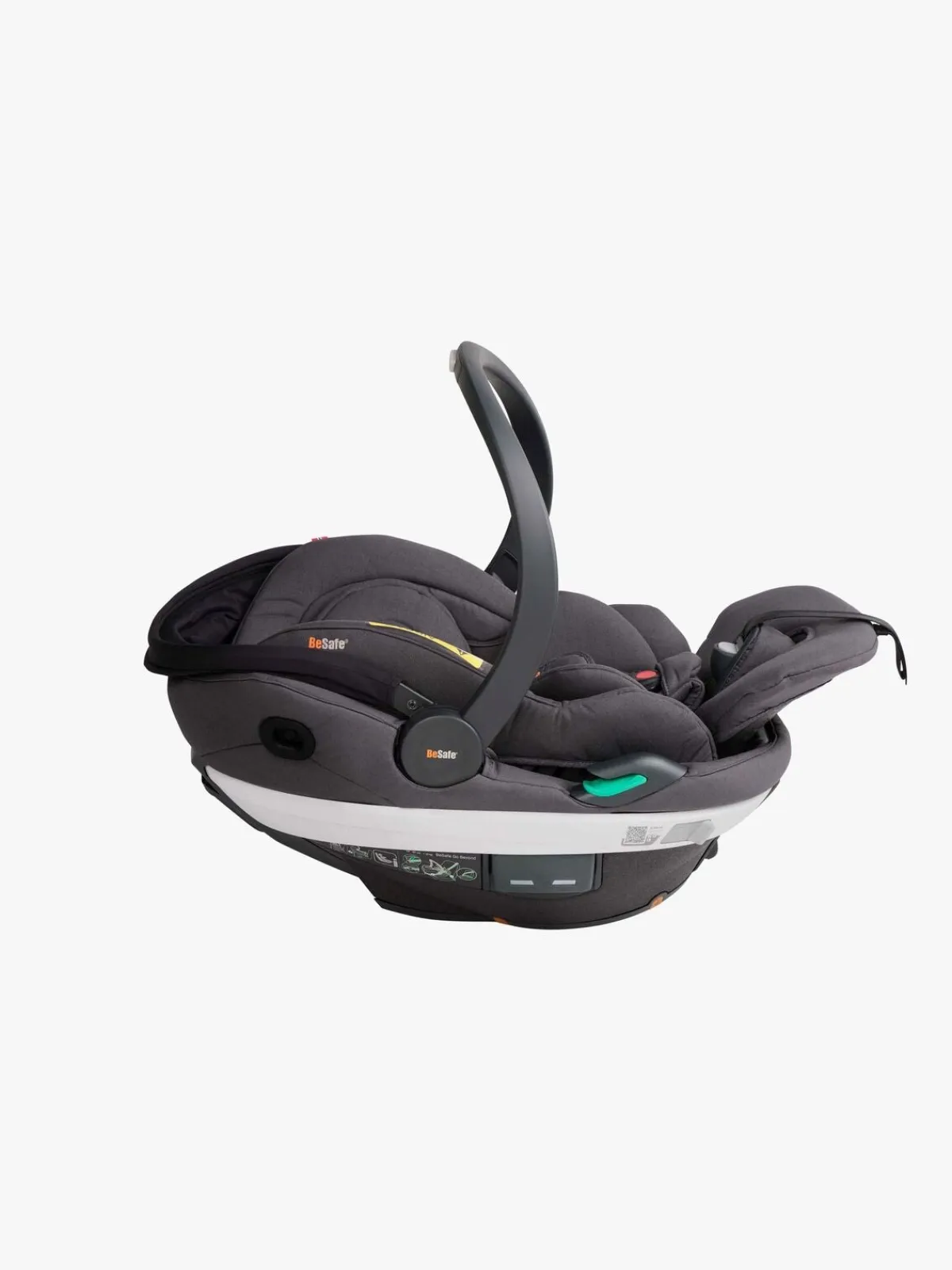 BeSafe Autostole 0-13 Kg-Go Beyond Autostol Baby, Dark Grey Mélange