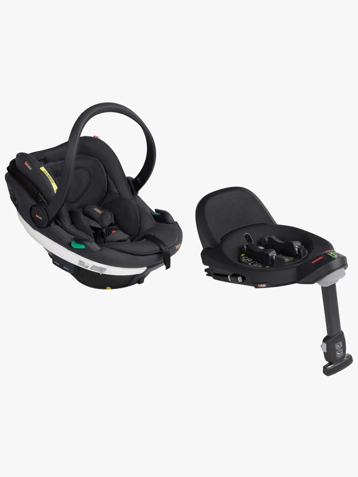 BeSafe Go Beyond Autostol Baby inkl. Base, Anthracite Mesh