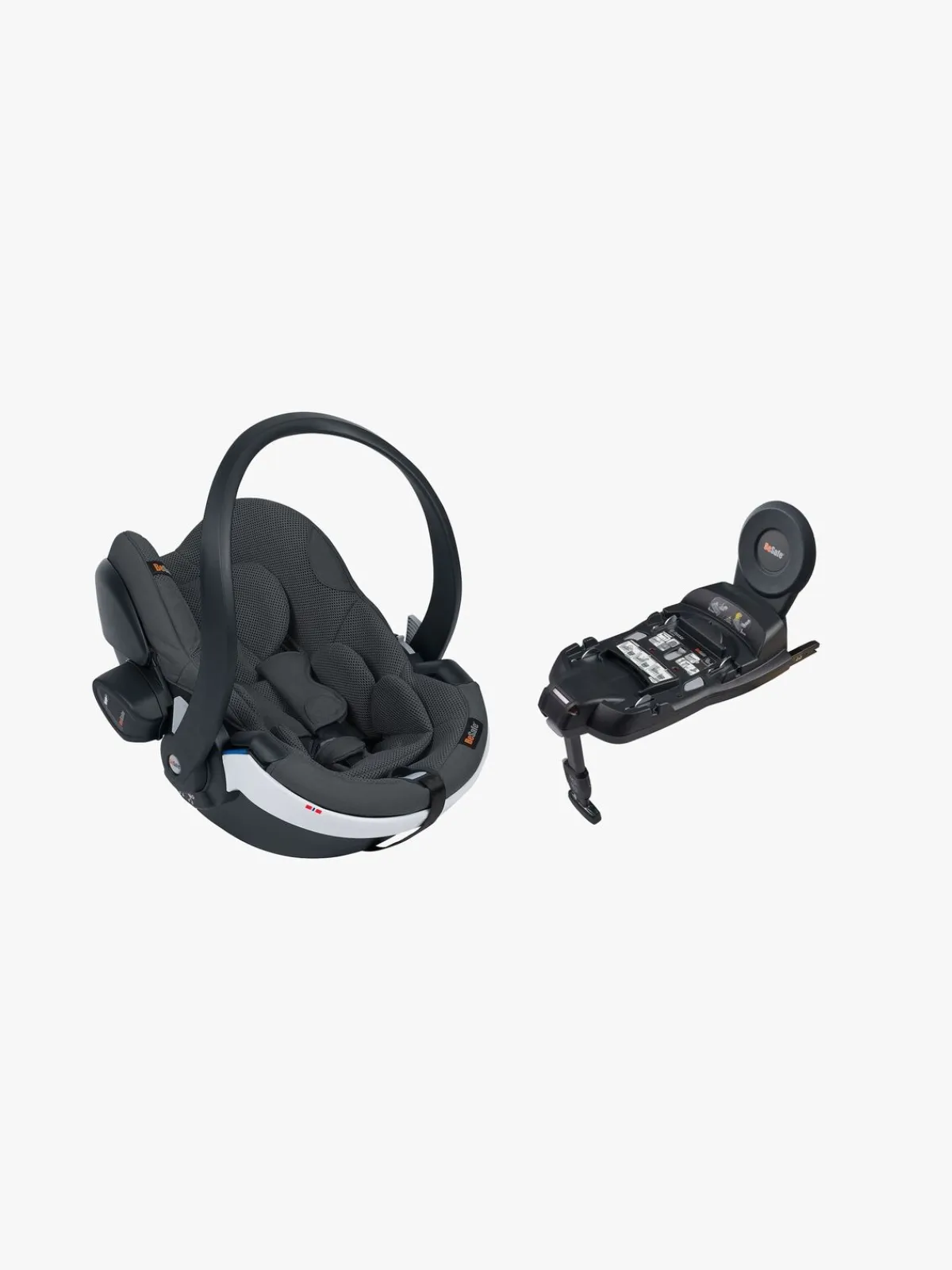 BeSafe iZi Go Modular X2 i-Size Autostol Baby inkl. Base, Anthracite Mesh