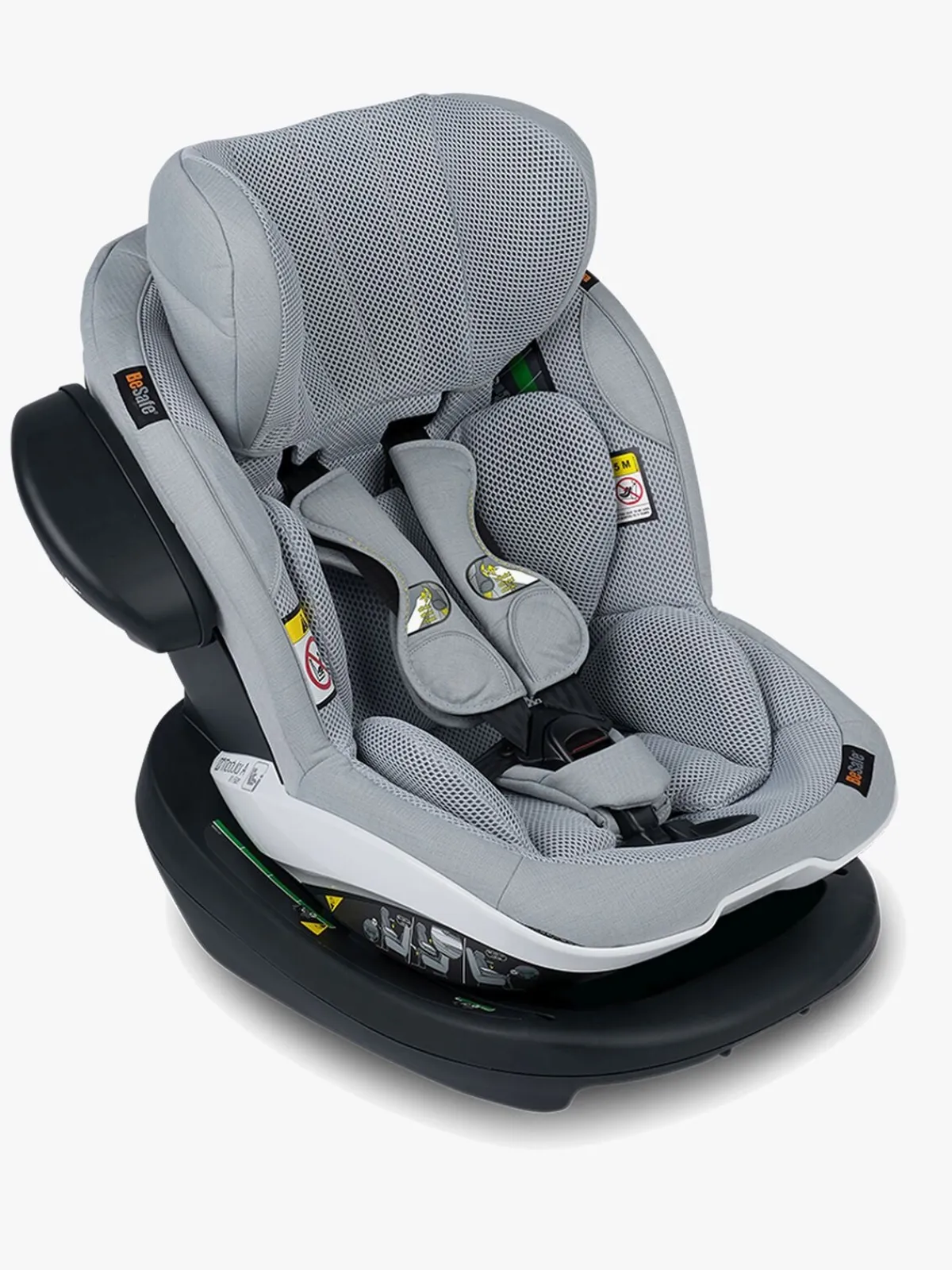 BeSafe Autostole 9-36 Kg-iZi Modular A RF X1 i-Size Autostol inkl. Base, Peak Mesh Grey
