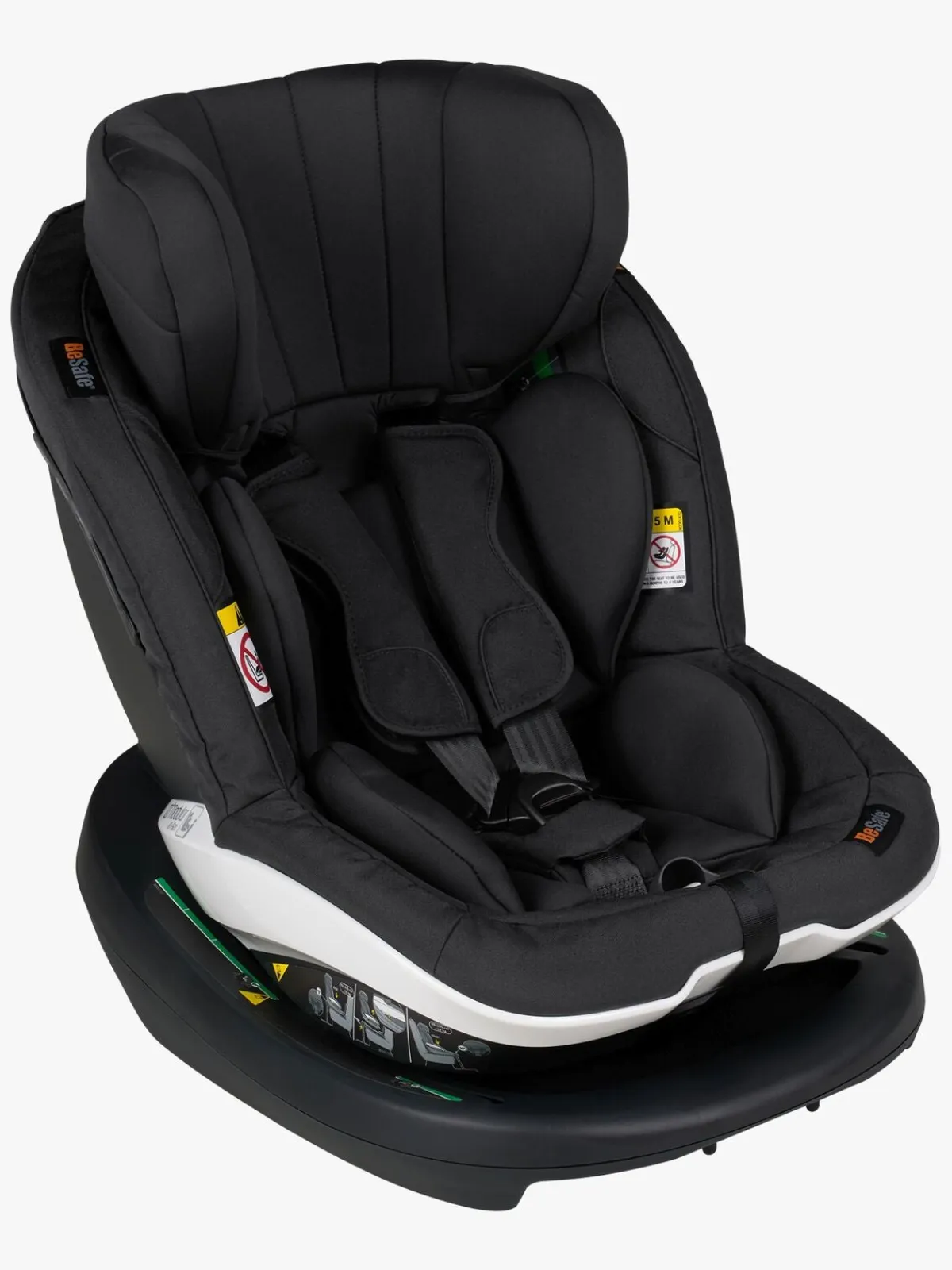 BeSafe iZi Modular RF X1 i-Size Autostol Inkl. Tilbehørspakke, Fresh Black Cab