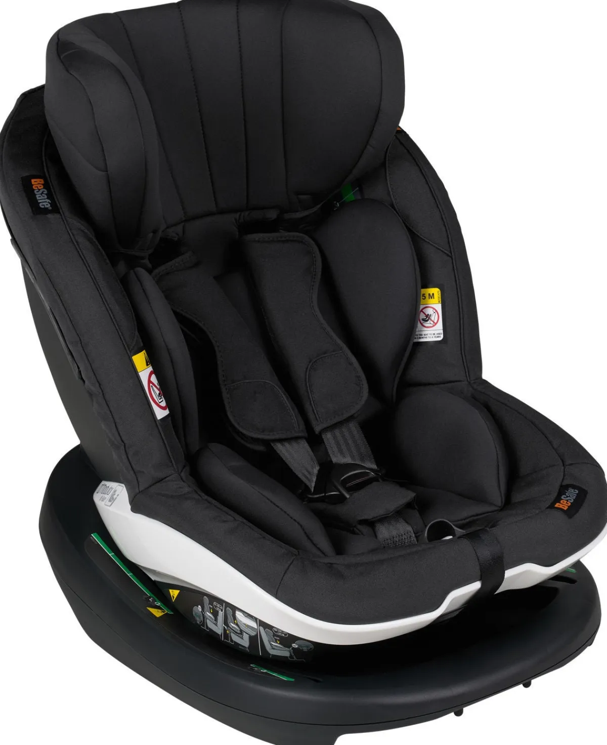 Autostole 9-36 Kg|BeSafe iZi Modular X1 i-Size Autostol, Fresh Black Cab Sort