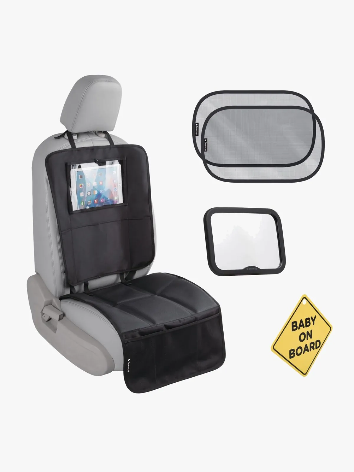 Autostolspakker|BeSafe iZi Twist i-Size Autostol Inkl. Tilbehørspakke, Fresh Black Cab