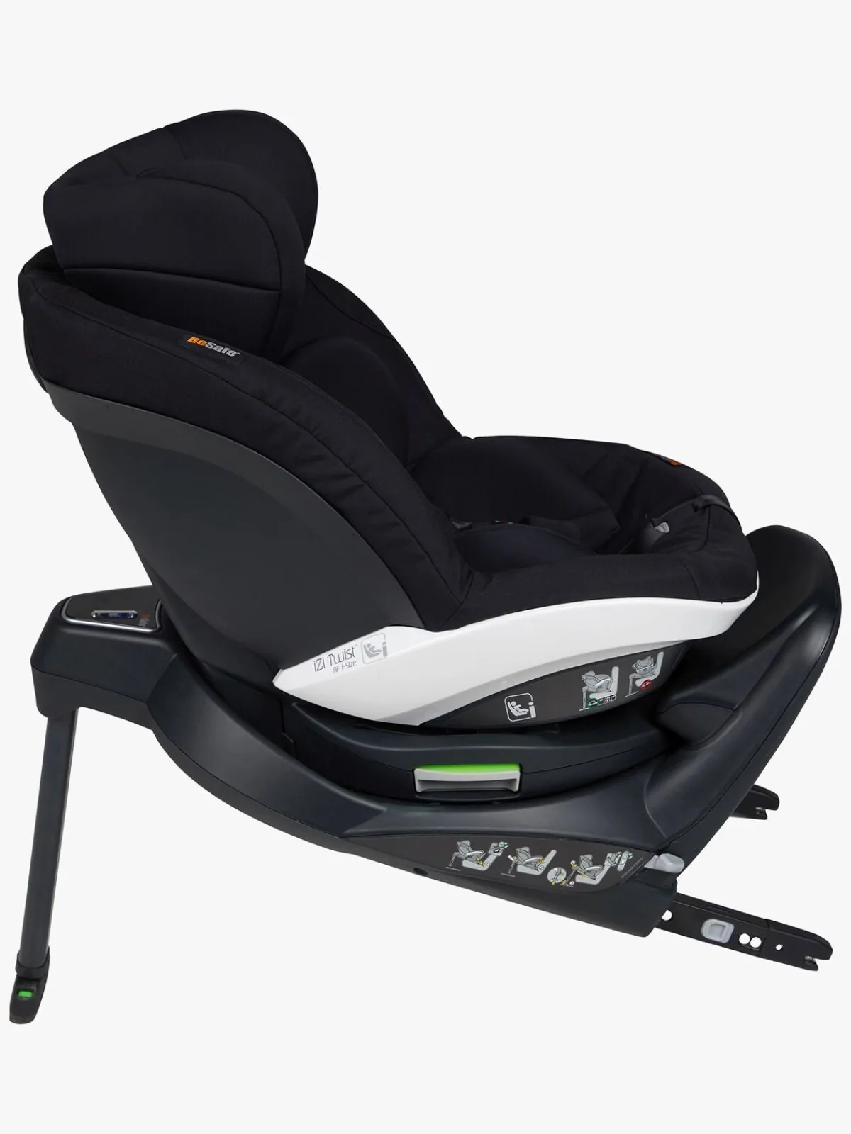 BeSafe Autostole 9-36 Kg-iZi Twist i-Size Autostol, Fresh Black Cab