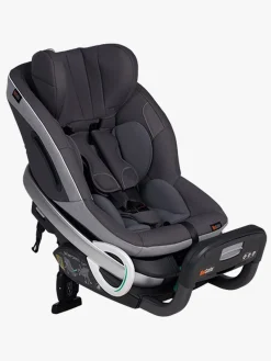 Autostole 9-36 Kg|BeSafe Stretch Autostol, Metallic Mélange Grå