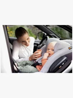 Autostole 9-36 Kg|BeSafe Stretch Autostol, Metallic Mélange Grå