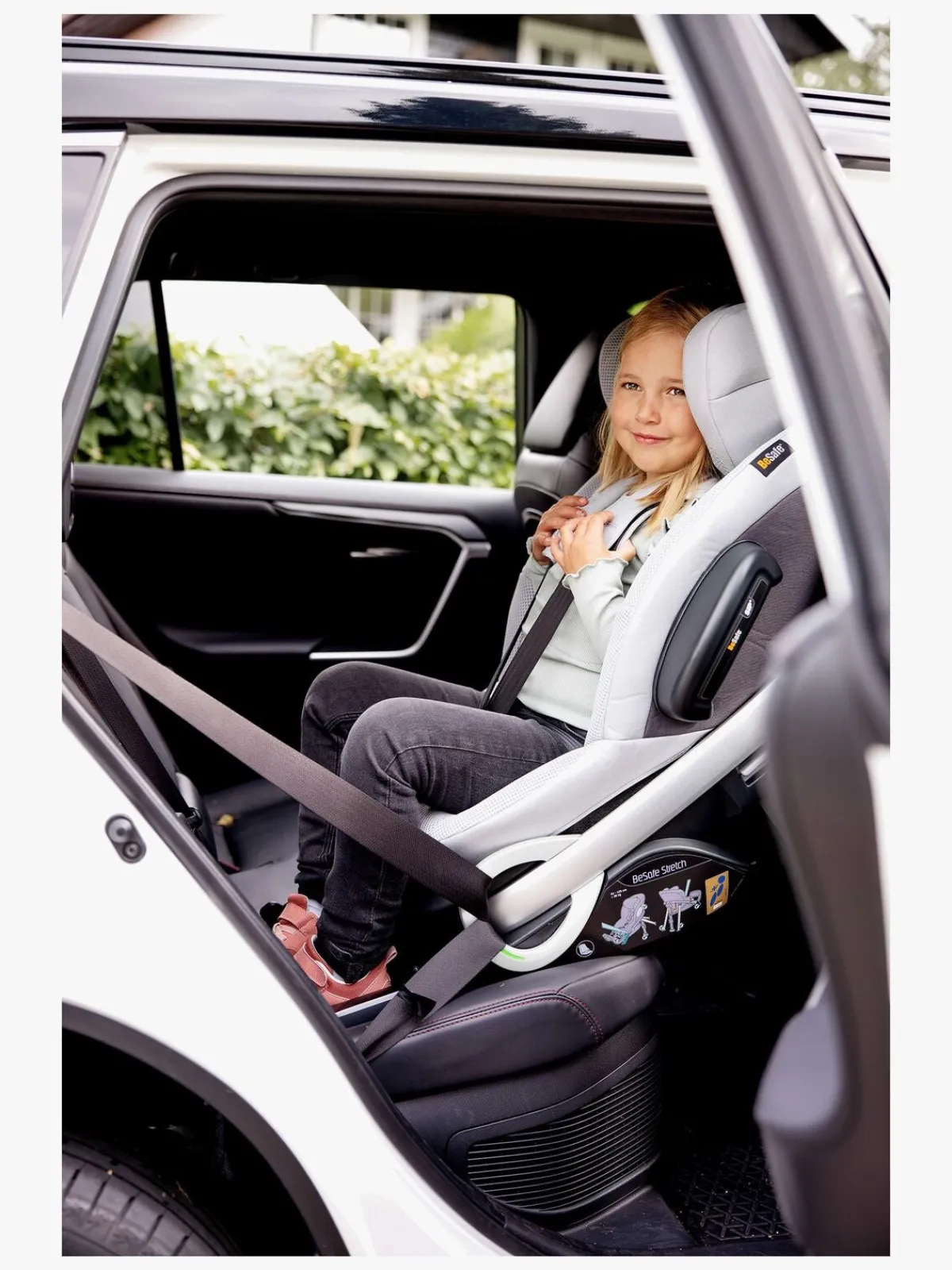 Autostole 9-36 Kg|BeSafe Stretch B Autostol, Anthracite Mesh