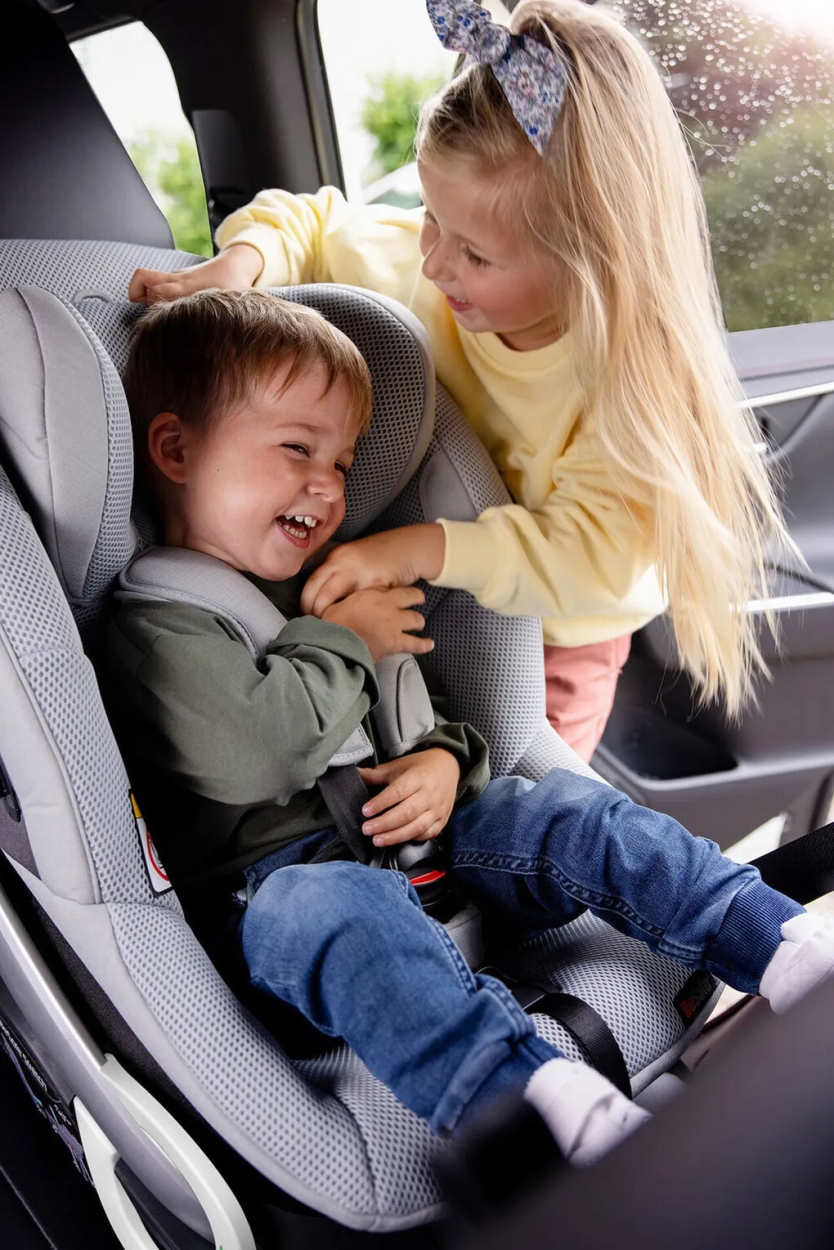 Autostole 9-36 Kg|BeSafe Stretch B Autostol, Anthracite Mesh