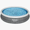 Bestway Vandleg-Fast Set Pool Pool 366x76 cm, Grå