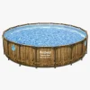 Bestway Power Steel Swim Vista Series Pool 549x122 cm, Brun