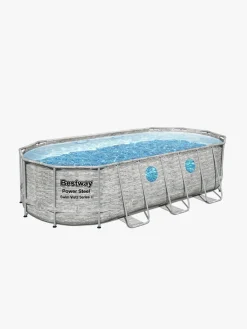 Bestway Power Steel Swim Vista Series Oval poolsæt 549x274x122 cm