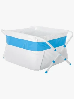 BibaBad Flexi Sammenklappeligt Badekar 70–90 cm, Blå