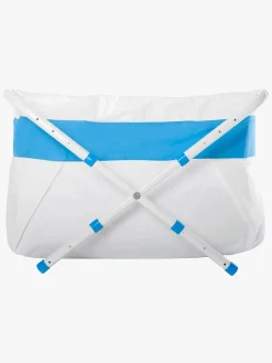 BibaBad Flexi Sammenklappeligt Badekar 70–90 cm, Blå