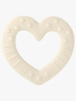 BIBS Baby Bitie Bidelegetøj Heart,  Ivory
