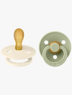 BIBS Sutter & Suttesnore-Colour Sutter 2-pak Latex Str. 2, Ivory/Sage