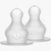 BIBS Spisetid-Fast Flow Sut Silikone 2-pak, Neutral