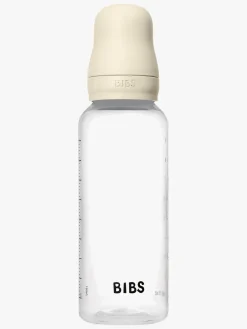 BIBS Grow and Flow Sutteflaske Sæt Silicone 150/270 ml, Ivory