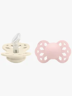 BIBS Infinity Sut 2-pak Str. 1 Anatomical, Ivory/Blossom