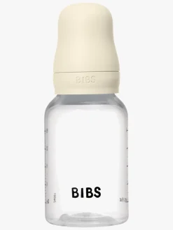 Spisetid|BIBS Slow Flow Sutteflaske Silicone 2-pak 150 ml, Ivory