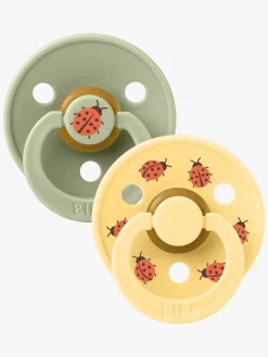 BIBS Sutter & Suttesnore-Studio Colour Ladybug Sut 2-pak Latex Str. 2, Sage
