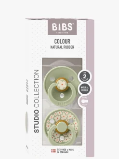 BIBS Studio Colour Sut 2-Pak Latex Str. 2 Rund, Jasmine/Sage Mix