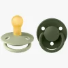 BIBS Sut De Lux 2-pak Latex Størrelse 1, Sage/Hunter Green