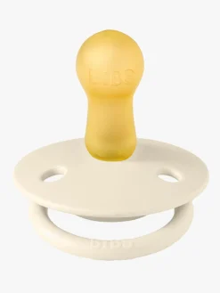 BIBS Sut De Lux 2-pak Silicone, Ivory/Blush