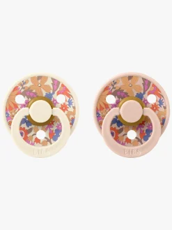 BIBS x Liberty Colour June Blossom Sut 2-pak Latex Str. 2, Blush Mix