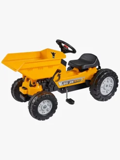 BIG Pedal- & Gåbiler-Pedaltraktor Jim Dumper