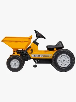 BIG Pedal- & Gåbiler-Pedaltraktor Jim Dumper