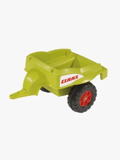 Pedal- & Gåbiler|BIG Pedaltraktor m. Trailer Claas Celtis