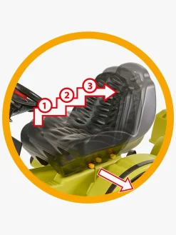 Pedal- & Gåbiler|BIG Pedaltraktor m. Trailer Claas Celtis