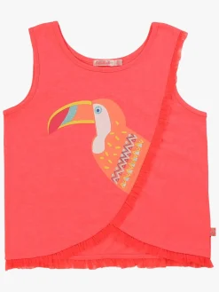Børn BillieBlush Top, Fuschia