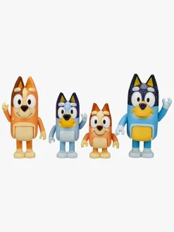 Legetøjsfigurer|Bluey & Family Figurer 4-pak