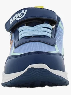 Børn Bluey Blinkende Sneakers, Dark Blue/Blue