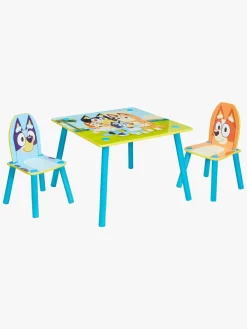 Børn Bluey Bord & Stole, Blå