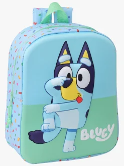 Børn Bluey 3D Mini Rygsæk 6L, Grøn/Blå