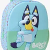 Børn Bluey 3D Rygsæk 8.5L, Grøn/Blå