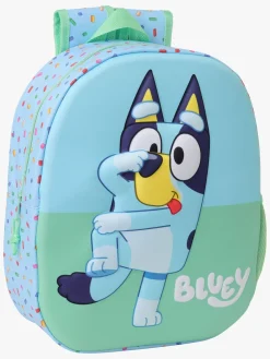 Børn Bluey 3D Rygsæk 8.5L, Grøn/Blå