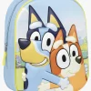 Børn Bluey 3D Rygsæk, Lyseblå