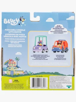 Legetøjsfigurer|Bluey Figur med Transportmiddel Muffin Flerfarvet