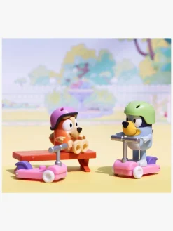 Bluey Legetøjsfigurer-Figursæt & Bingo med Løbehjul