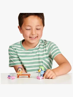 Bluey Legetøjsfigurer-Figursæt & Bingo med Løbehjul