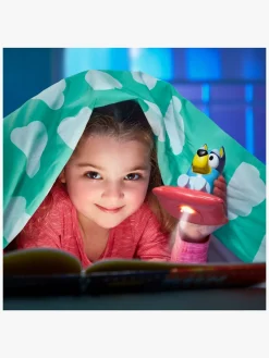 Børn Bluey GoGlow Natlampe og Lommelygte, Blå