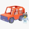 Bluey Heeler Bil med Bamse